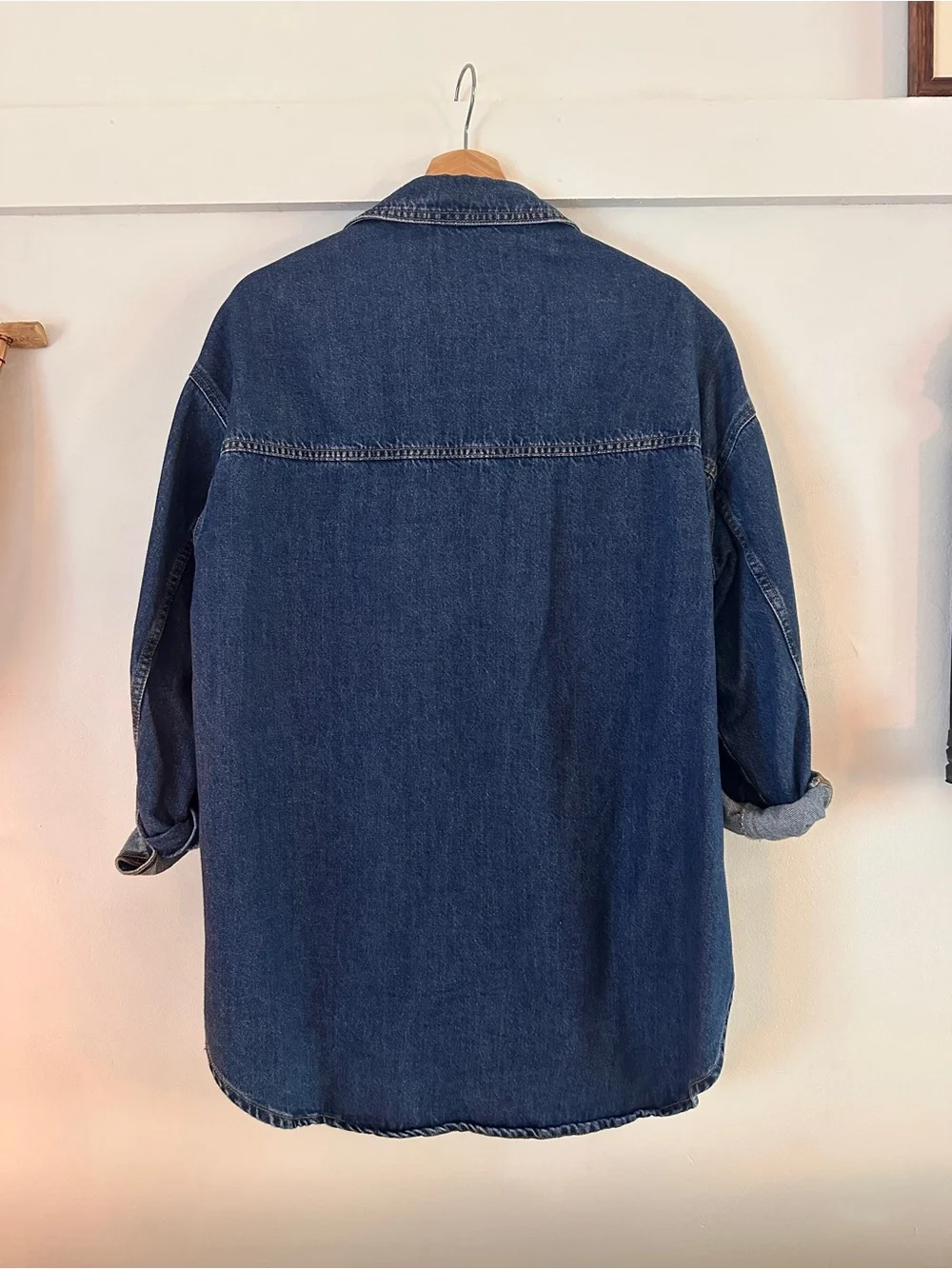 ASOS Blue Denim Jean Jacket - Picture 2 of 3